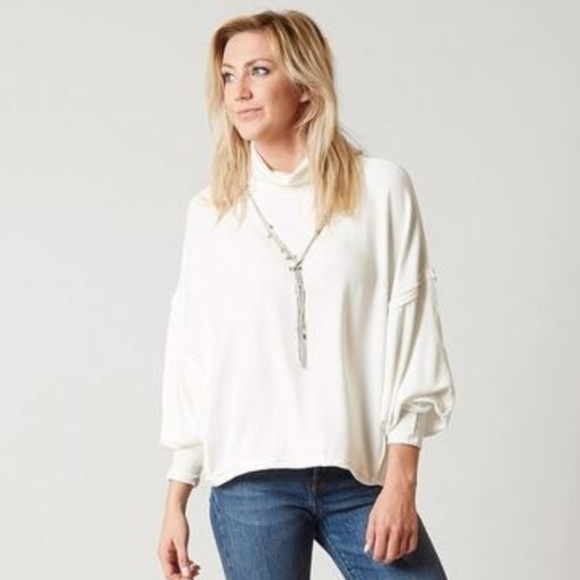 Free People Sweaters - Free People Alameda Dolman Sleeve Sweater Ivory